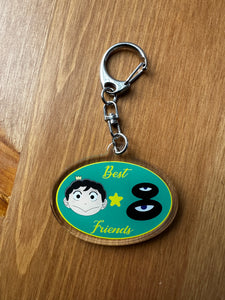 Best Friends acrylic keychain